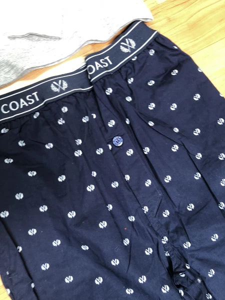 Coast Clothing Co Emblem Mens Pyjamas. Flannelette or Cotton