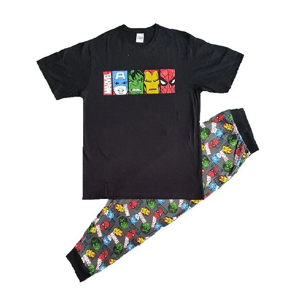 Mens Character Pyjamas Lounge Pants Batman Star Wars Animal Pys