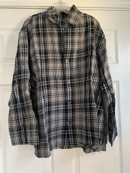 Pendleton Men’s 100% Cotton Plaid Pajama Set – Barely Worn & Cozy