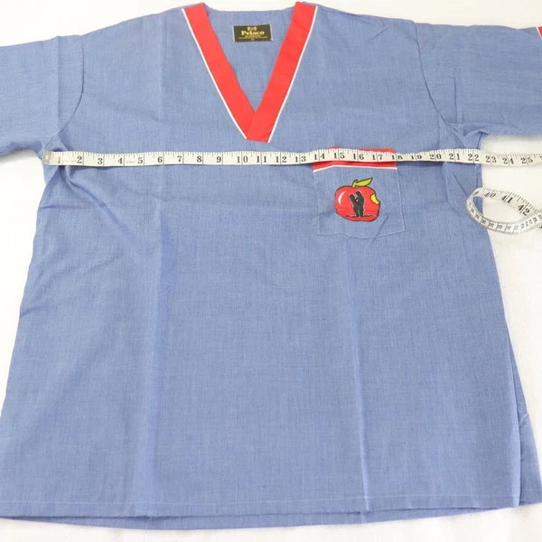 NEW Pelaco Mens Vintage Pyjamas Size M Shorts Short Sleeve V Neck Blue