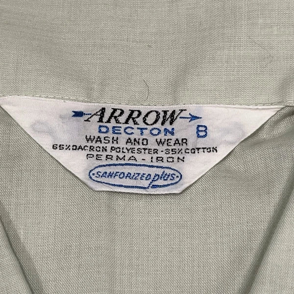Arrow Decton Pajama Set Men Medium M Sanfornized Dacron Poly Vintage 60s NOS New