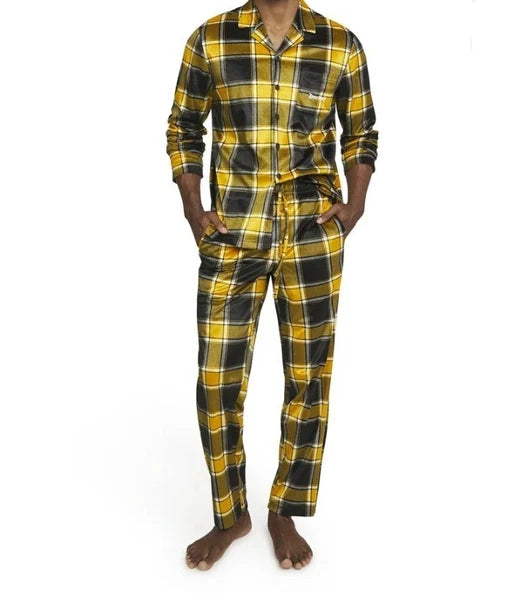 New Snoop Dogg  Dogg Style  Mens 2pc Pajama  Set Pans & Button Up Shirt