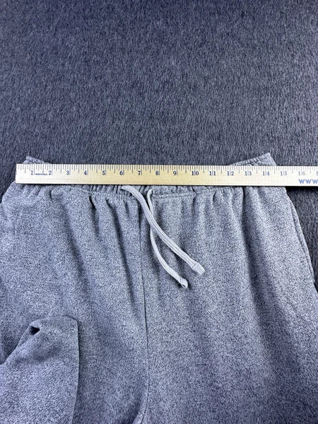 Eddie Bauer Pajama Set Mens Medium 2 Piece Blue Gray Long Sleeve Pants Lounge