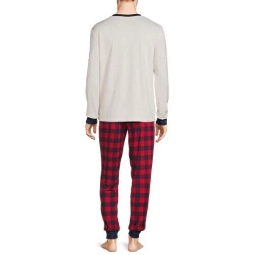 Dearfoams Men's Papa Bear Family 2-Piece Pajama Set Size Medium NEW