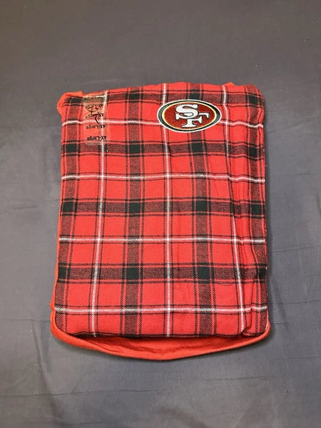 Official San Francisco 49ers NFL Team Apparel Sleepwear 2-piece Pajama Set 4XL
