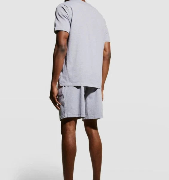 $98 Bedhead Men Grey Henley Cotton Stretch Relaxed Sleepwear Pajama Set Size XXL