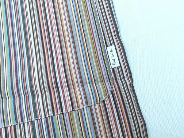 Paul Smith Pyjama Set - BNWT Signature Stripe Short Sleeve Top & Long Bottoms