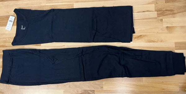 Leveret Men's Navy 2 Piece Pajama Set 100% Cotton Size Large - NWT