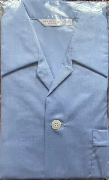 Derek Rose Men's  Pyjamas  Blue Lightweight Classic Fit,  S, M , L, XL  RRP£225