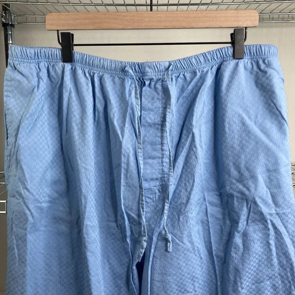 Pajamagram Men’s Blue Grandpa Pajama Set Size XL Sleepwear Father’s Day Cozy