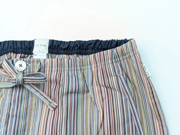 Paul Smith Pyjama Set - BNWT Signature Stripe Short Sleeve Top & Long Bottoms