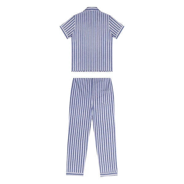 Mens Homewear Sleep Pajama Set Outfit Sleepwear Pockets Nightgown With Pants