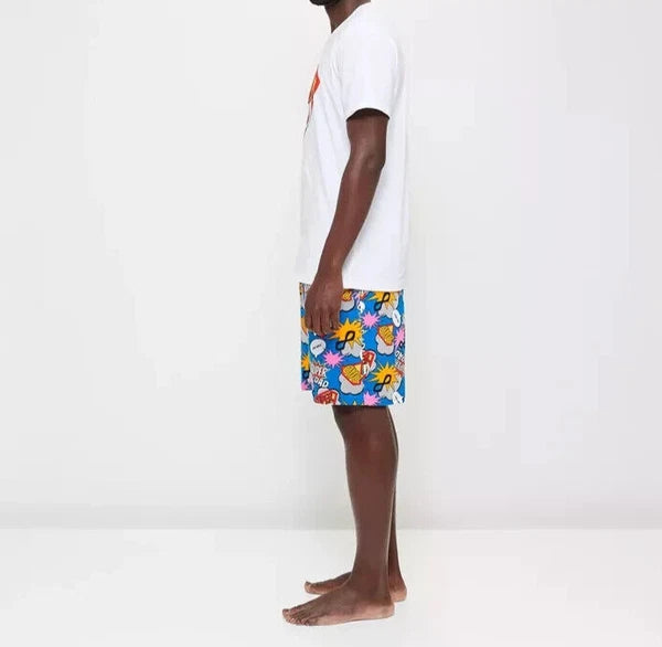 MENS size L SUPER DAD pyjamas pjs large  COTTON pockets MAXX NEW A2447