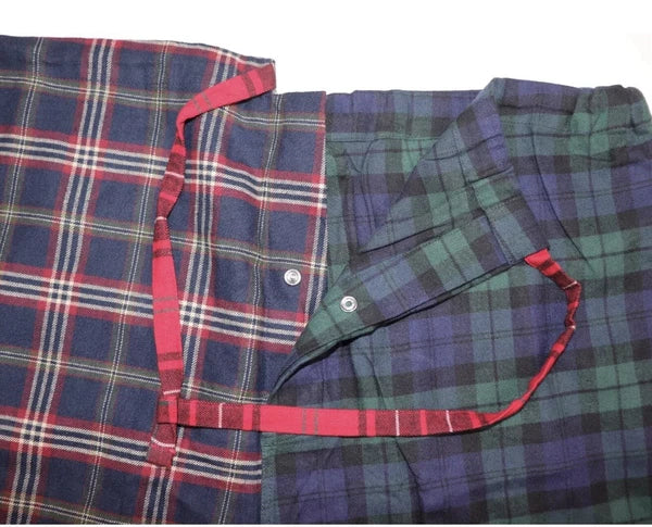 Brooks Brothers Men’s Size Large Pajama Set Mixed Plaid Lightweight Flannel NWT