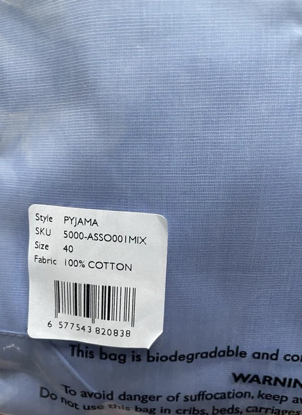 Derek Rose Men's  Pyjamas  Blue Lightweight Classic Fit,  S, M , L, XL  RRP£225