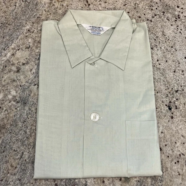Arrow Decton Pajama Set Men Medium M Sanfornized Dacron Poly Vintage 60s NOS New