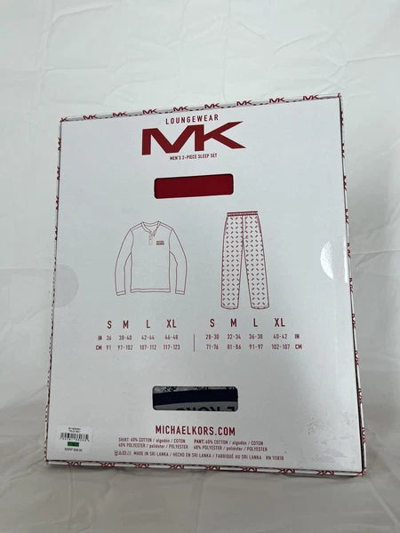 Michael Kors Pajama Set Men Size Medium