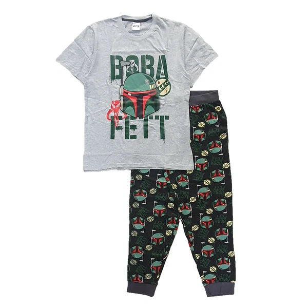 Mens Character Pyjamas Lounge Pants Batman Star Wars Animal Pys