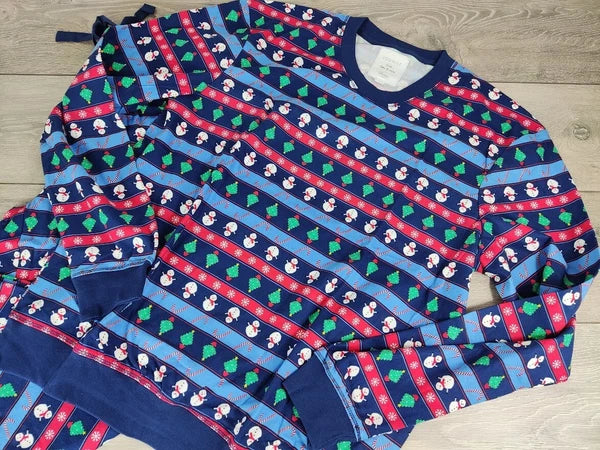 NEW Boux Avenue Multi Festive Mens PYJAMA SET Lounge Christmas Print LARGE A751