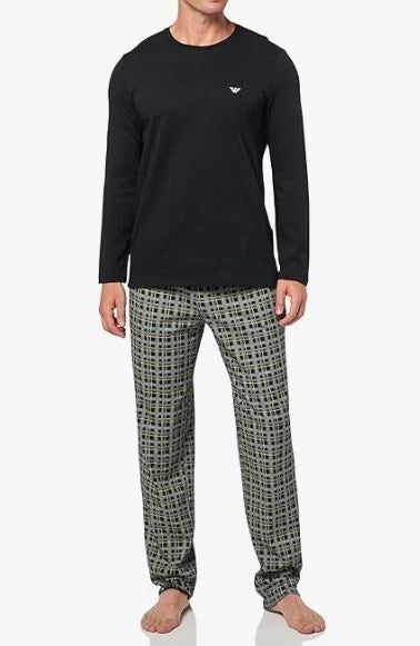 Emporio Armani pajamas set cotton pattern mix size M