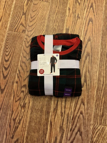 BNWT MENs BERKLY JENSEN 2 PIECE FLEECE SLEEP SET!!  Size M!!!