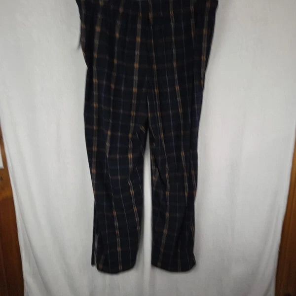 Cuddl Duds Men's Cozy Lodge Fleece Pajama Set Size 2XL Blue Plaid NWT