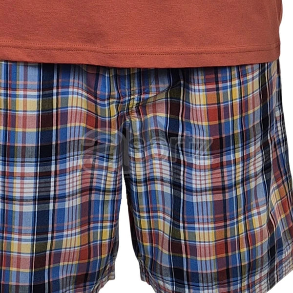 Mens Pyjama Loungewear Set ex M S Cotton Shorty Comfort Nightwear Gift UK Size