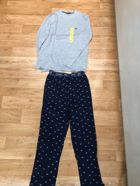 Coast Clothing Co Emblem Mens Pyjamas. Flannelette or Cotton