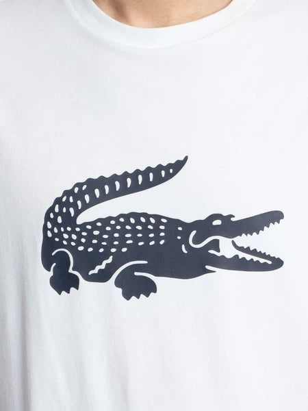 Lacoste Men's Graphic Pyjama Set, White