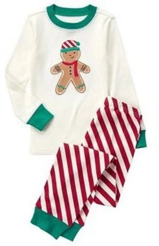 NWT Gymboree 2016 Gingerbread DAD Holiday Christmas Pajamas L LARGE