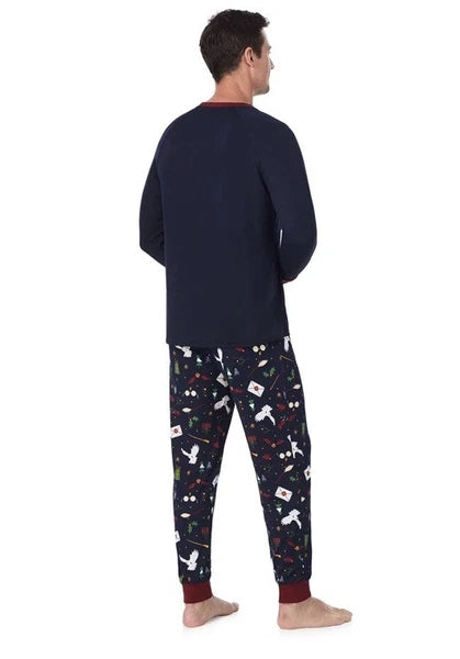 Harry Potter Family Sleep Men's 2-Piece Pajama Set Size M