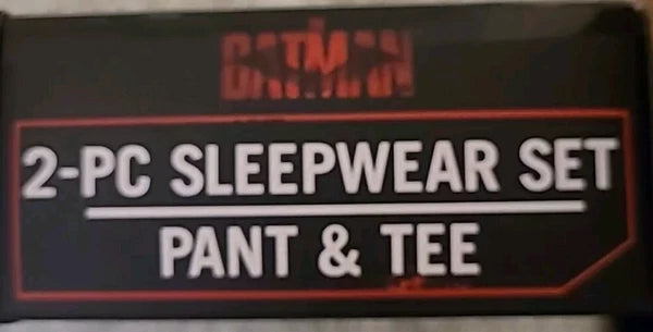 Men's The Batman Sleepwear Pant & Tee Christmas Gift Set / Multiple Sizes  SMALL