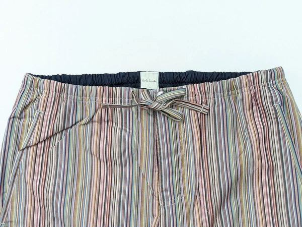 Paul Smith Pyjama Set - BNWT Signature Stripe Short Sleeve Top & Long Bottoms