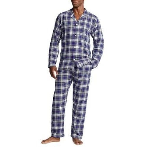 POLO RALPH LAUREN Men's Plaid Flannel Pajamas Set Davis Plaid Pick Size