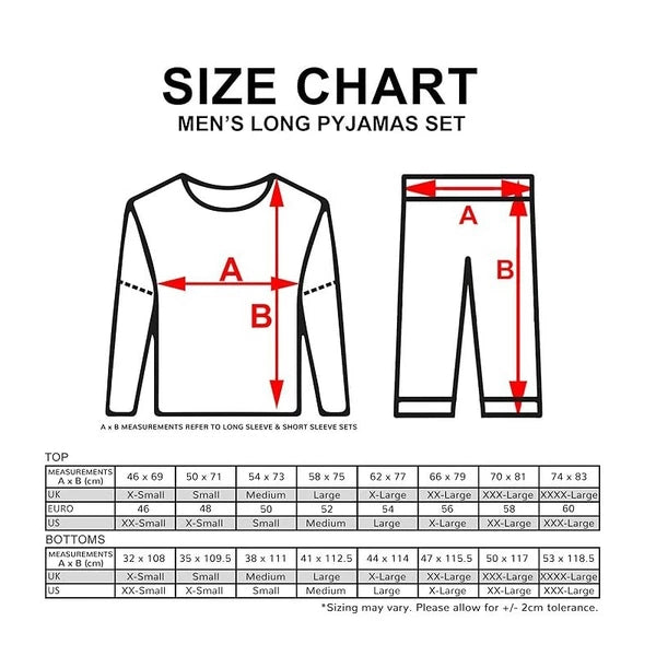 Fast and Furious Text Logo Long Pyjamas Set Adults Large Grey Charcoal Mens