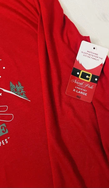 North Pole Trading Co.  Men’s Pajama Set (Adult XL)