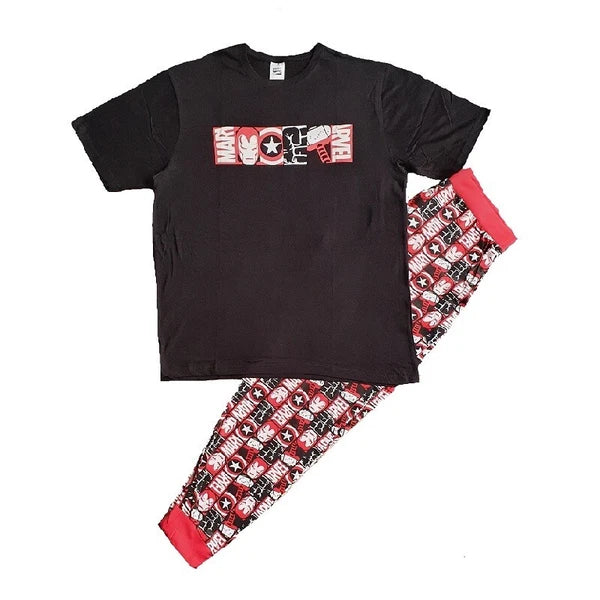 Mens Character Pyjamas Lounge Pants Batman Star Wars Animal Pys