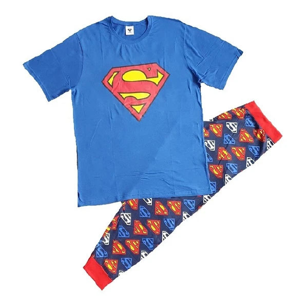 Mens Character Pyjamas Lounge Pants Batman Star Wars Animal Pys