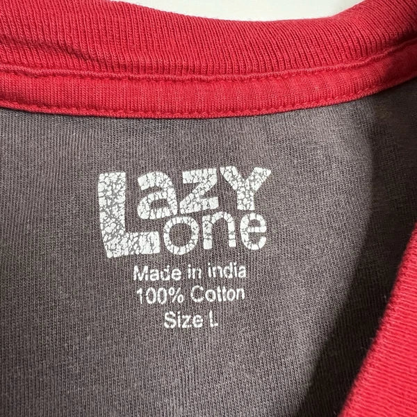 Lazy One Don’t Wake The Bear Mens Pajama Set, Pants and Shirt - Size L