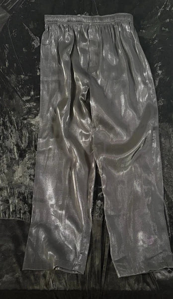Pierre Cardin Sleep Pants Men’s Pajama Metallic Charcoal Size L /XL NWOT See Set