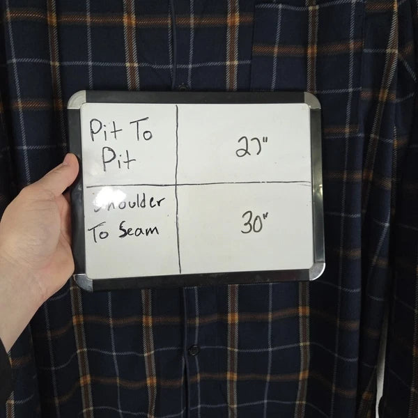 Cuddl Duds Men's Cozy Lodge Fleece Pajama Set Size 2XL Blue Plaid NWT