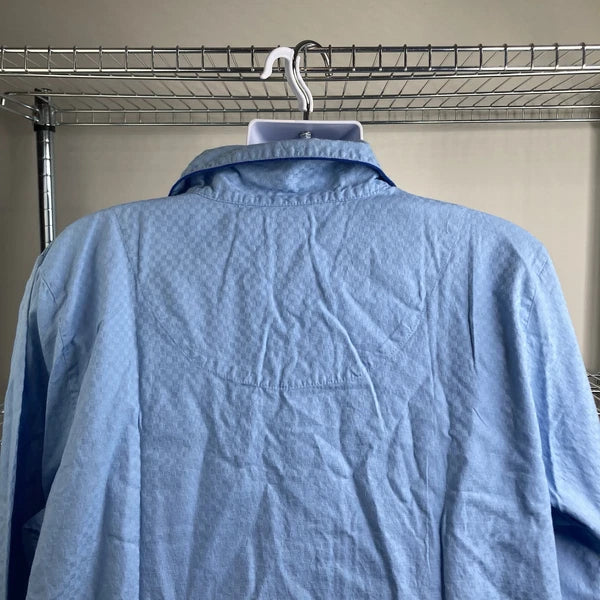 Pajamagram Men’s Blue Grandpa Pajama Set Size XL Sleepwear Father’s Day Cozy