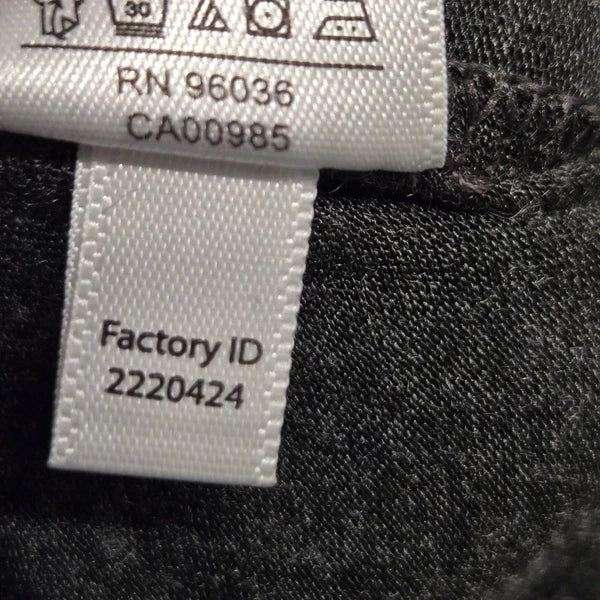 Eberjey Henry Mens Gray Modal Blend Lounge Pajama Set Henley Long Sleeve Medium
