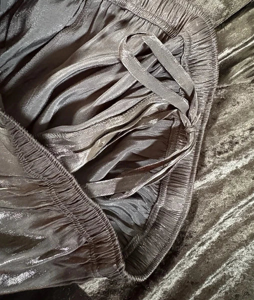 Pierre Cardin Sleep Pants Men’s Pajama Metallic Charcoal Size L /XL NWOT See Set