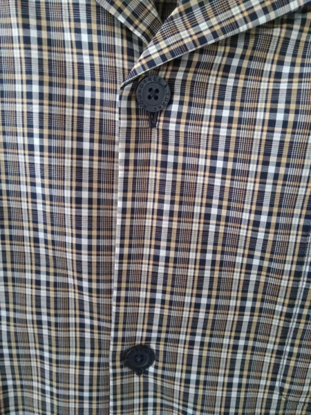 Hart Schaffner Marx Size XL Men's Plaid Short Sleeve Pajama Set (NWT)